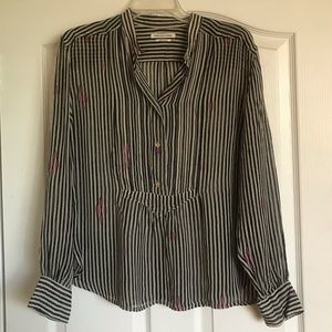 Isabel Marant Etoile Striped Blouse (6-8)